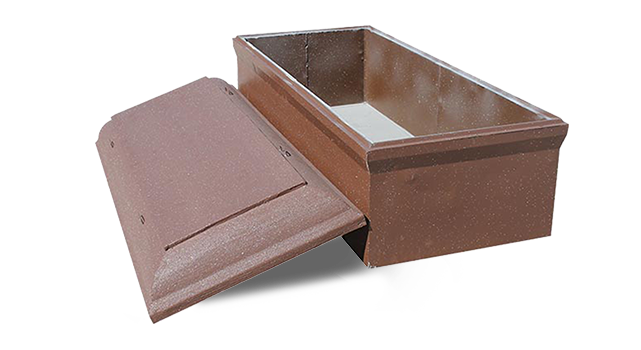 Oversized Regency Burial Vault Image